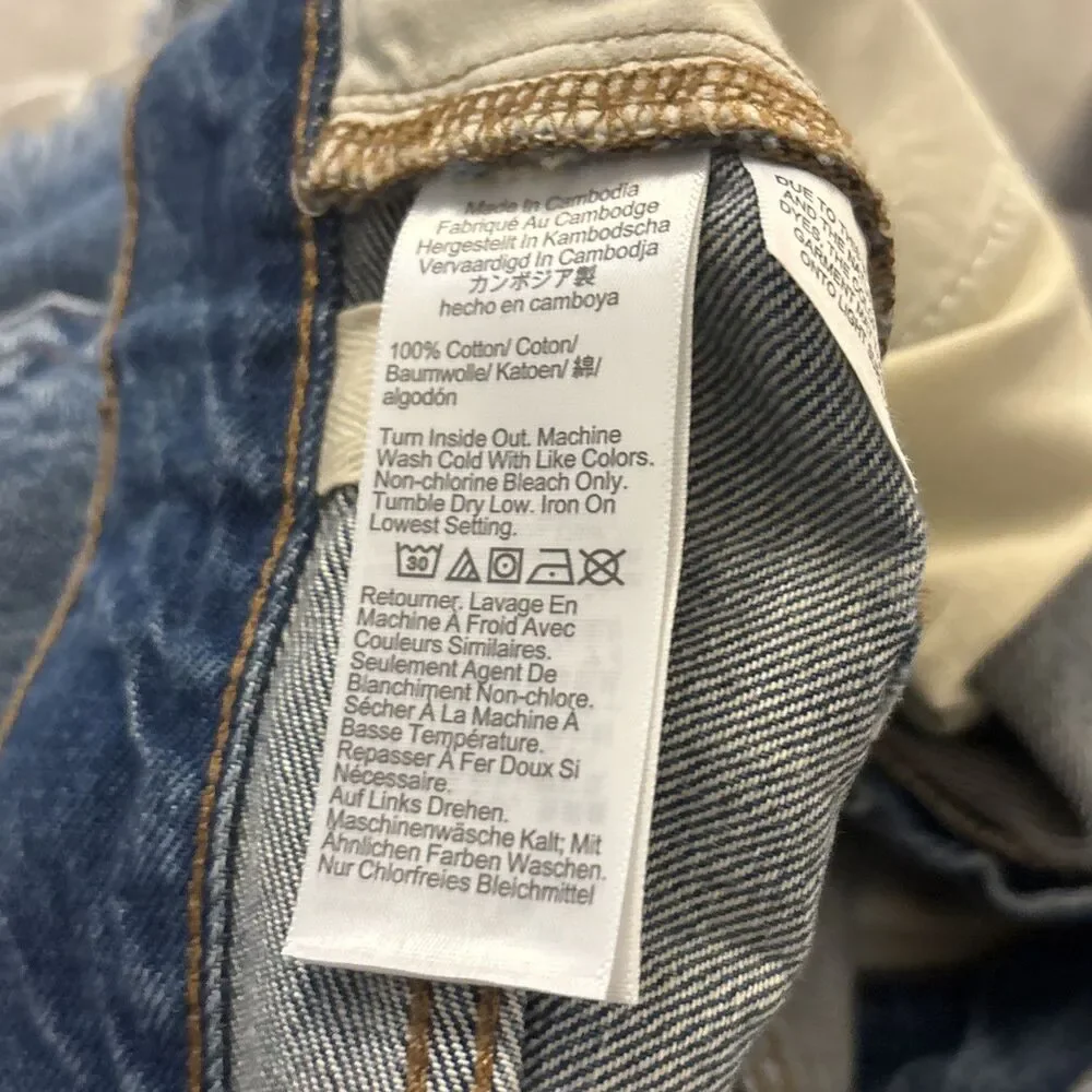 MADEWELL Women’s The Brynn Short Burleson Wash Blue Jean Denim Sz 28 BNWT - Picture 10 of 16